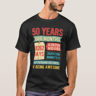 Camiseta Transformando 50 anos 50 anos decorações de aniver