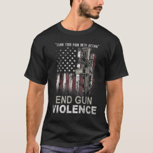 Camiseta Transforme Esta Dor Em Ação Acabe Com A Violência
