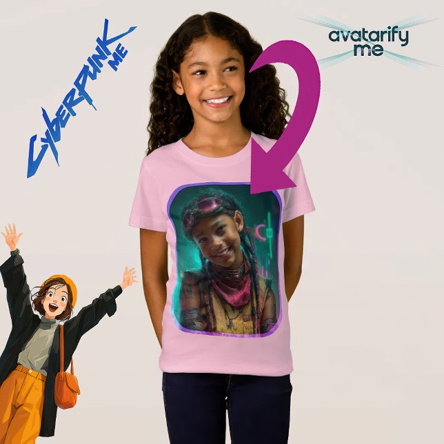 Camiseta Transforme-se em qualquer personagem (Criador carregado)