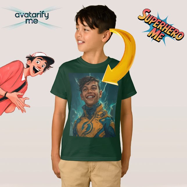 Camiseta Transforme-se em qualquer personagem (Criador carregado)