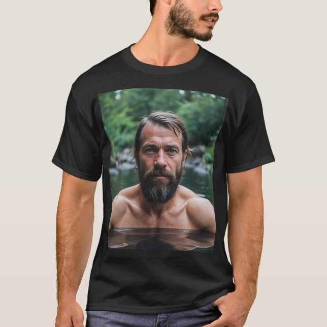 Camiseta Transforme sua vida com o método Wim Hof (Frente)