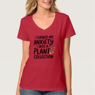 Camiseta Transformei Minha Ansiedade em uma Coleção de Plan