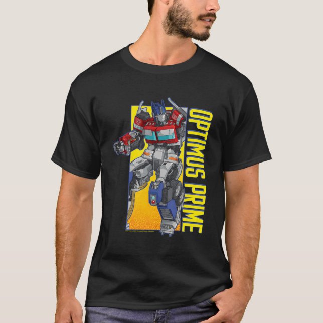 Camiseta Transformers O Surgimento Das Feras Optimus P Anim (Frente)