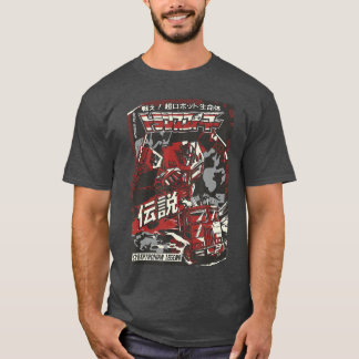 Camiseta Transformers Optimus Prime Japanese Comic Cover Cy