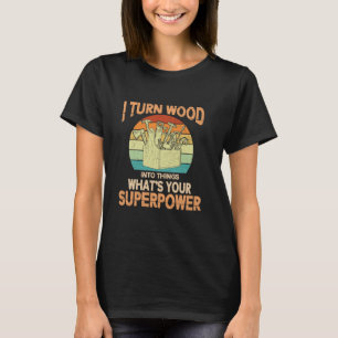 Camiseta Transformo Woods em coisas O que é a sua superpotê