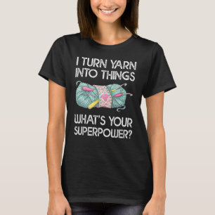 Camiseta Transformo Yarn em Coisas Qual é a sua diversão de