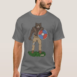 Camiseta Transformou o Viking Berserker ou Werebear