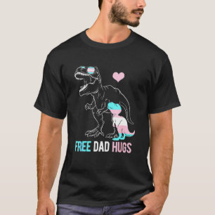 Camiseta Transg. Pai Rex Do Dinossauro Para Abraços De Pai 