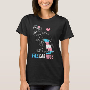 Camiseta Transg. Pai Rex Do Dinossauro Para Abraços De Pai