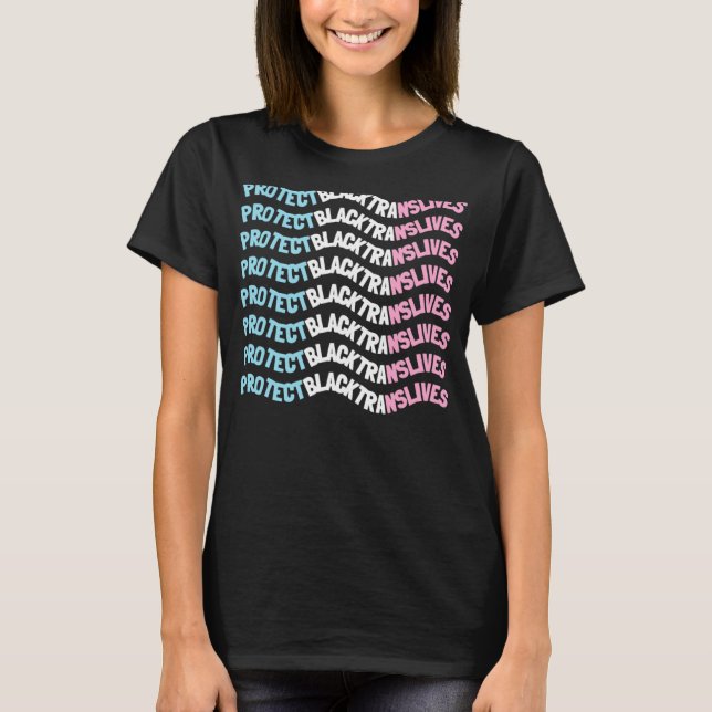 Camiseta Transgender Ally Lgbt Pride Protege Crianças Trans (Frente)