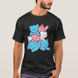 Camiseta Transgender Equality Bear Love Trans Pride LGBT Co