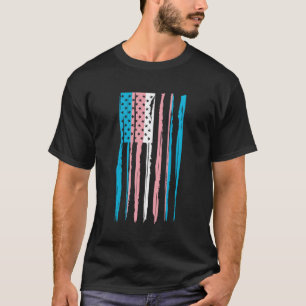 Camiseta Transgender Flag Americano