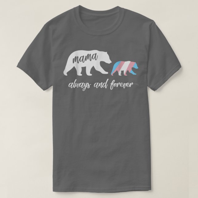 Camiseta Transgender Mama Bear (Frente do Design)
