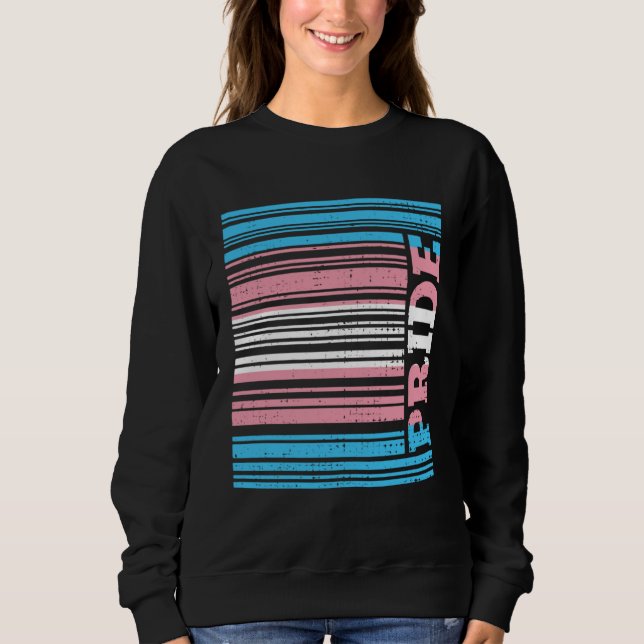 Camiseta Transgender Pride Flag LGBT Trans Gay Les Bi Trans (Frente)