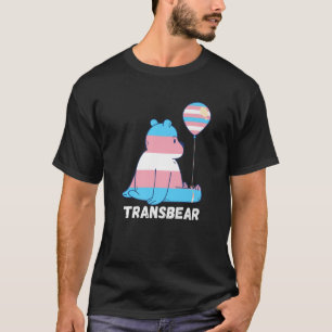 Camiseta Transgênero Ballon Bear Transexual Prioridade LGBT