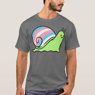 Camiseta Transgênero de Caracol do Orgulho Trans 