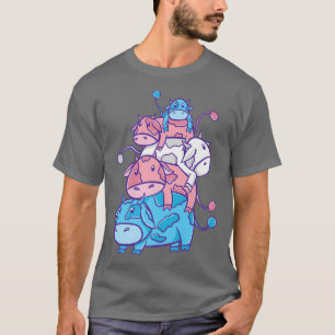 Camiseta Transgênero em estacas de Orgulho Trans LGBT 