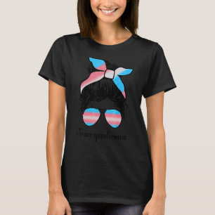 Camiseta Transgênero Mãe Mensagem Mamãe De Lgbt Pride Lgbtq