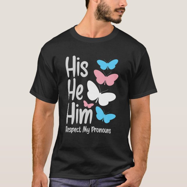 Camiseta Transgêneros Orgulhosos de Sinalizador Trans (Frente)