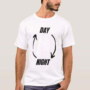 Camiseta Transição de Dia para Noite Inspirador 