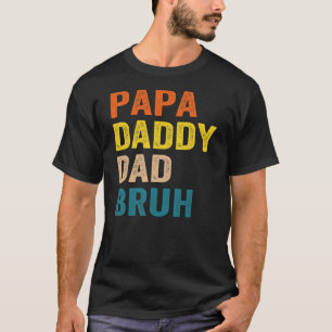 Camiseta Transição de Pais Retroativos Papá Dada Pai Pai Br