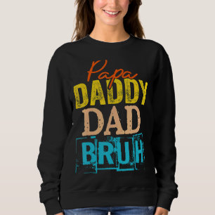 Camiseta Transição para Pais Retroativos Papá Dada Pai Pai