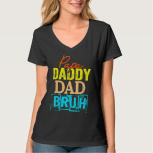 Camiseta Transição para Pais Retroativos Papá Dada Pai Pai