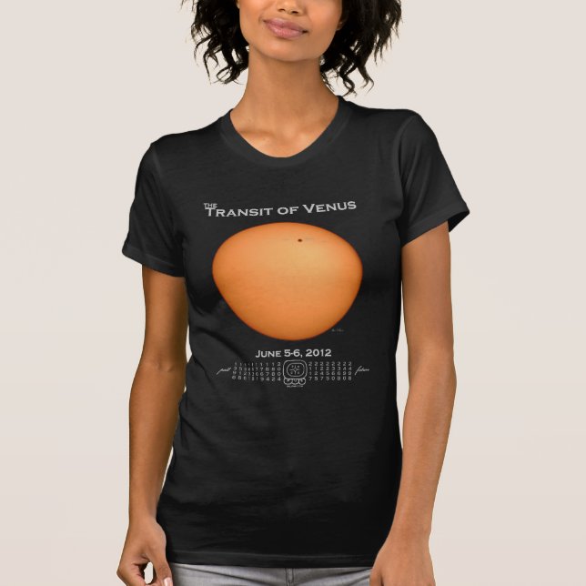 Camiseta Trânsito de Venus - 2012 (Frente)