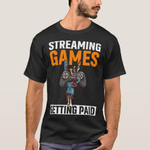 Camiseta Transmissão contínua de jogos de vídeo para PCs pa
