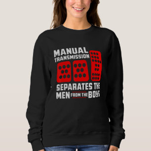 Camiseta Transmissão manual de homens separa homens dos rap