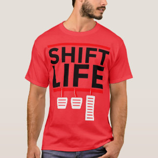 Camiseta Transmissão Manual Desvio do Stick Vida Engraçado