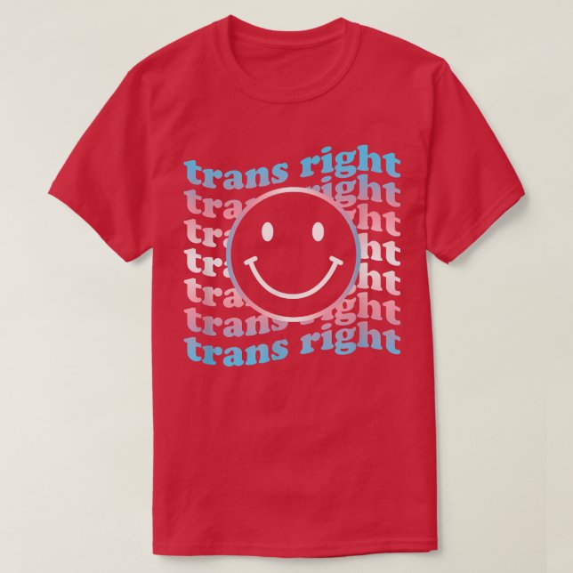 Camiseta Transmissor de Direitos Trans  (Frente do Design)
