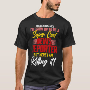 Camiseta Transmissor de Notícias Engraçado