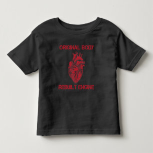 Camiseta Transplante Cardíaco Desvio de Motor Reconstruíd