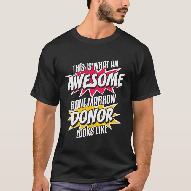 Camiseta Transplante De Dadores De Medula Óssea Obrigado Do (Frente)
