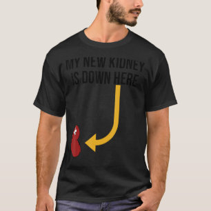 Camiseta Transplante De Rim A Minha Nova Cirurgia De Recipi