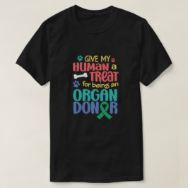 Camiseta Transplante de Sensibilização para a Dádiva de Cãe