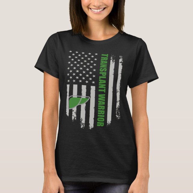 Camiseta Transplante Hepático De Órgãos (Frente)
