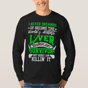 Camiseta Transplante Hepático Sobrevivente de Órgãos Mais H