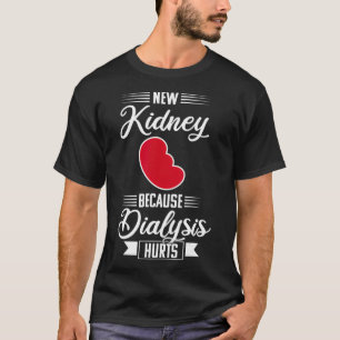 Camiseta Transplante Renal Diálise Recuperação de Órgã