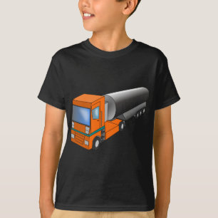 Camiseta Transportador de Caminhões de Gás para Crianças