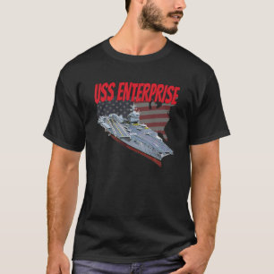 Camiseta Transportadora aérea USS Enterprise Veteran Day G