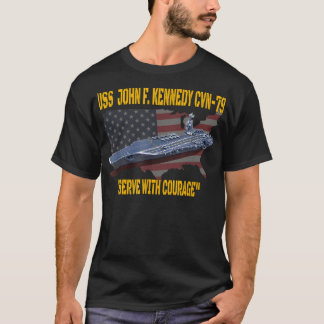 Camiseta Transportadora aérea USS John F. Kennedy CVN 79 Ve