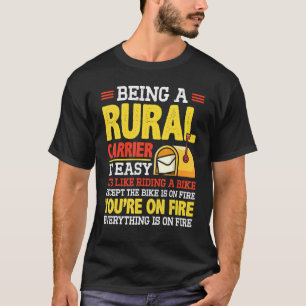 Camiseta Transportadora Rural Postal Trabalhadora de Correi