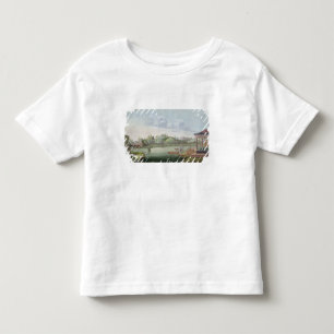 Camiseta Transportando caixas de chá (w/c no papel)