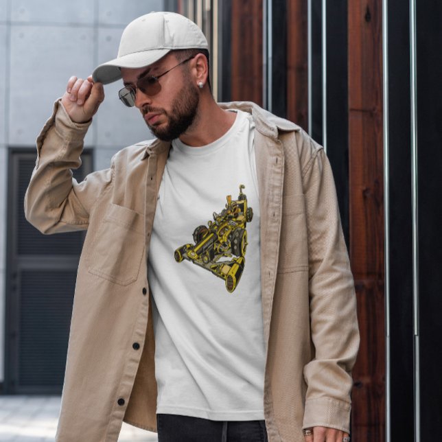 Camiseta Transporte Automóvel Race Steampunk (Criador carregado)