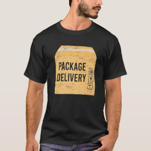 Camiseta Transporte de Caminhões Condutor de Entrega de Pac