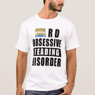 Camiseta Transtorno de Leitura Obsessiva - Citação Divertid