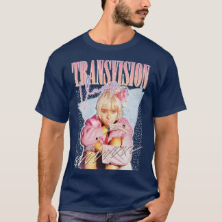 Camiseta Transvision Vamp 80s Retro Fan Art 1