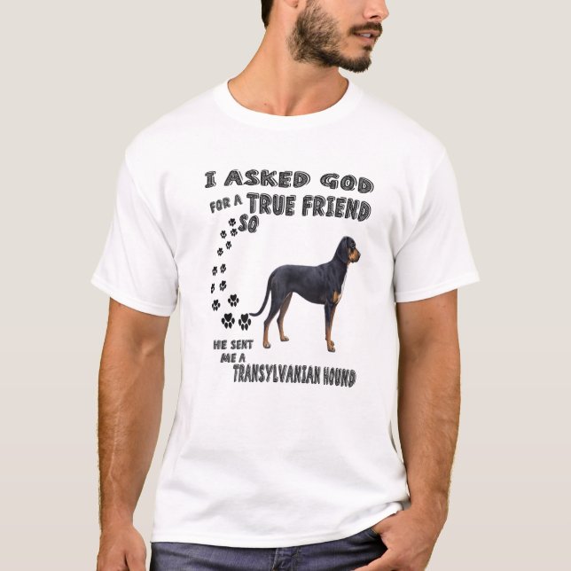 Camiseta Transylvanian Hound Cote Pai da mãe, húngaro bonit (Frente)